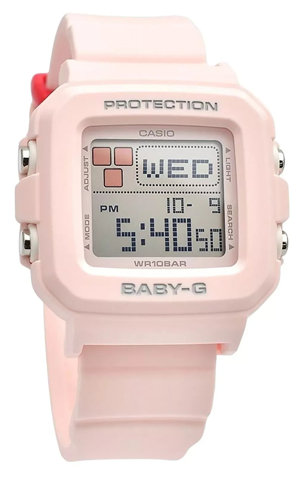 New Casio Baby-G Plus Digital Quartz BGD10L-4 100M Ladies Watch Extra Band Loops