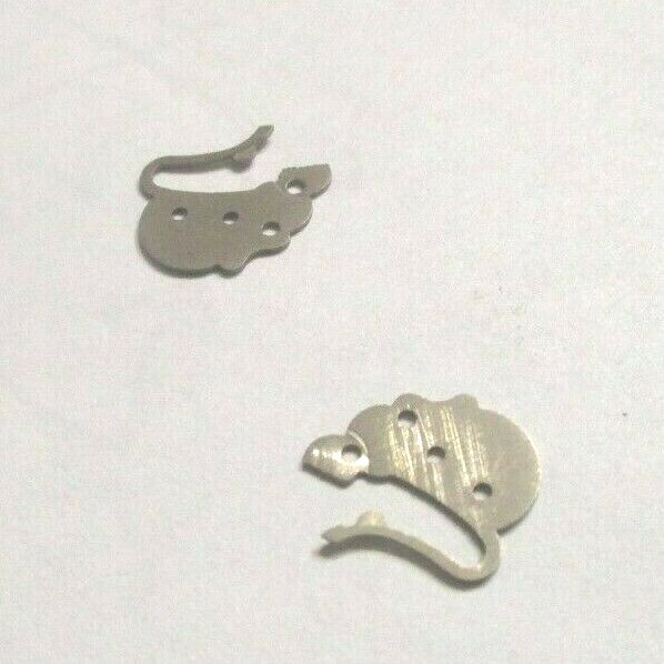 2 ILLINOIS 6/0 SZ #1915 WRISTWATCH CAP, MIN WHEEL+LOCK LEVER SPRING COMBO–B-35
