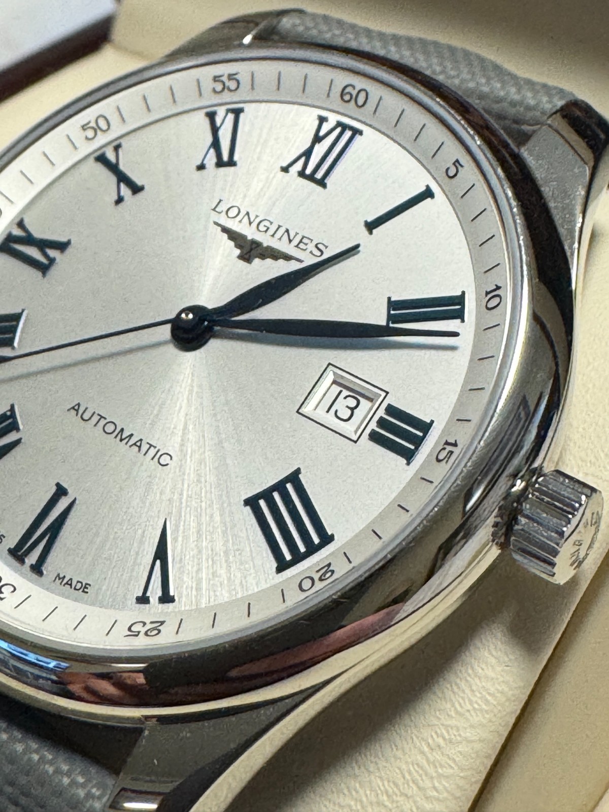LONGINES MASTER COLLECTION- L2.893.4.79.6 Automatic watch, 42.00 mm, stainless