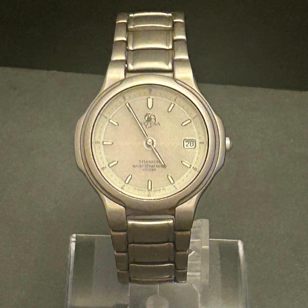 [Working Condition] Citizen Attesa Eco-Drive Silver Dial Titanium Date