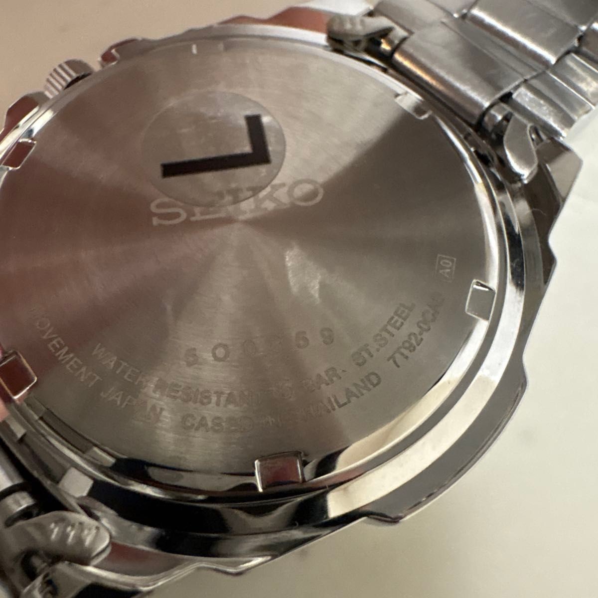 SEIKO Quartz Chronograph Blue Dial Watch
