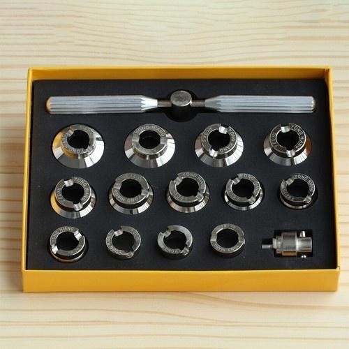 Watch Case Back Cover Opener for Rolex Tudor Repair Remover Wrench Tool Kit-