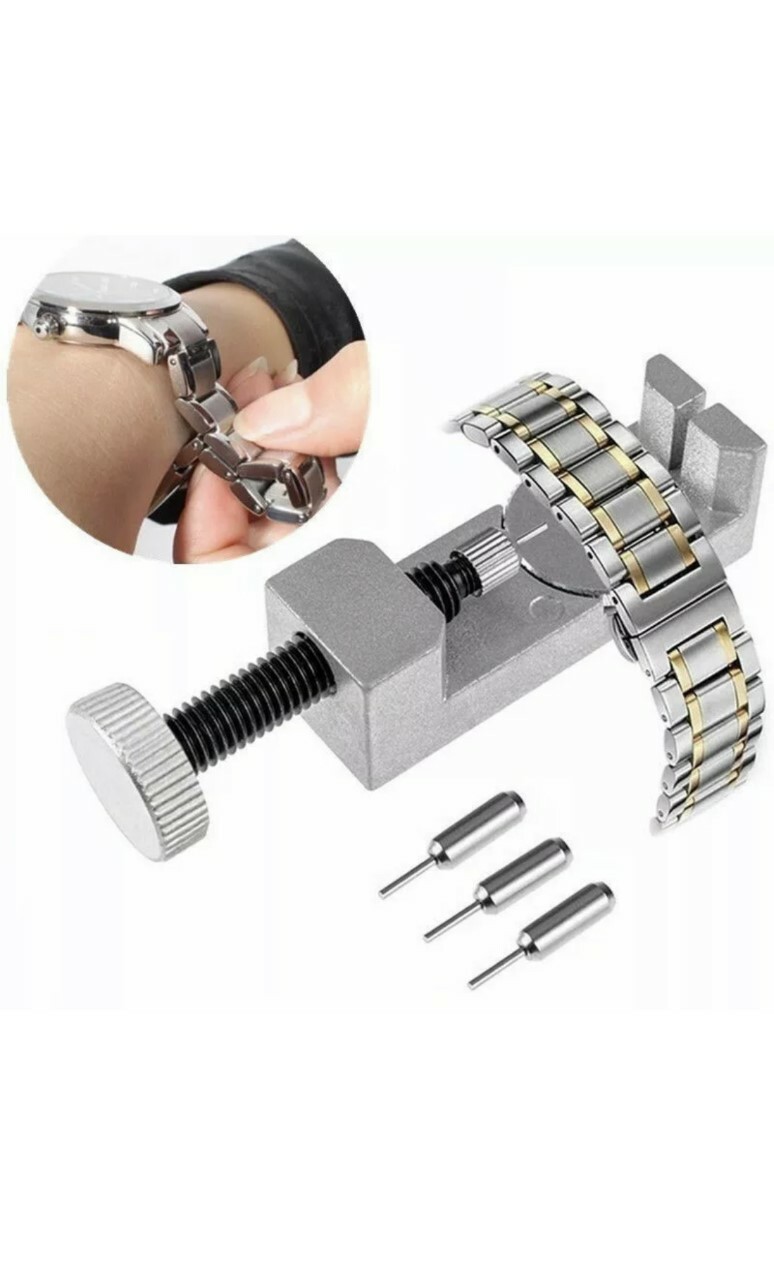 Metal Adjustable Watch Band Strap Bracelet Link Pin Remover Repair Tool Kit US