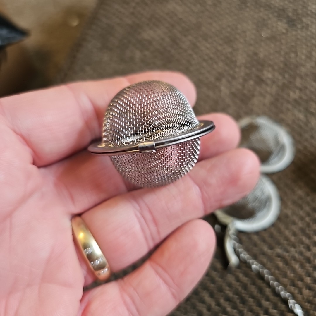 Basket for Parts Cleaning Ultrasonic Cleaner Parts Holding Ball 2″ With Chain