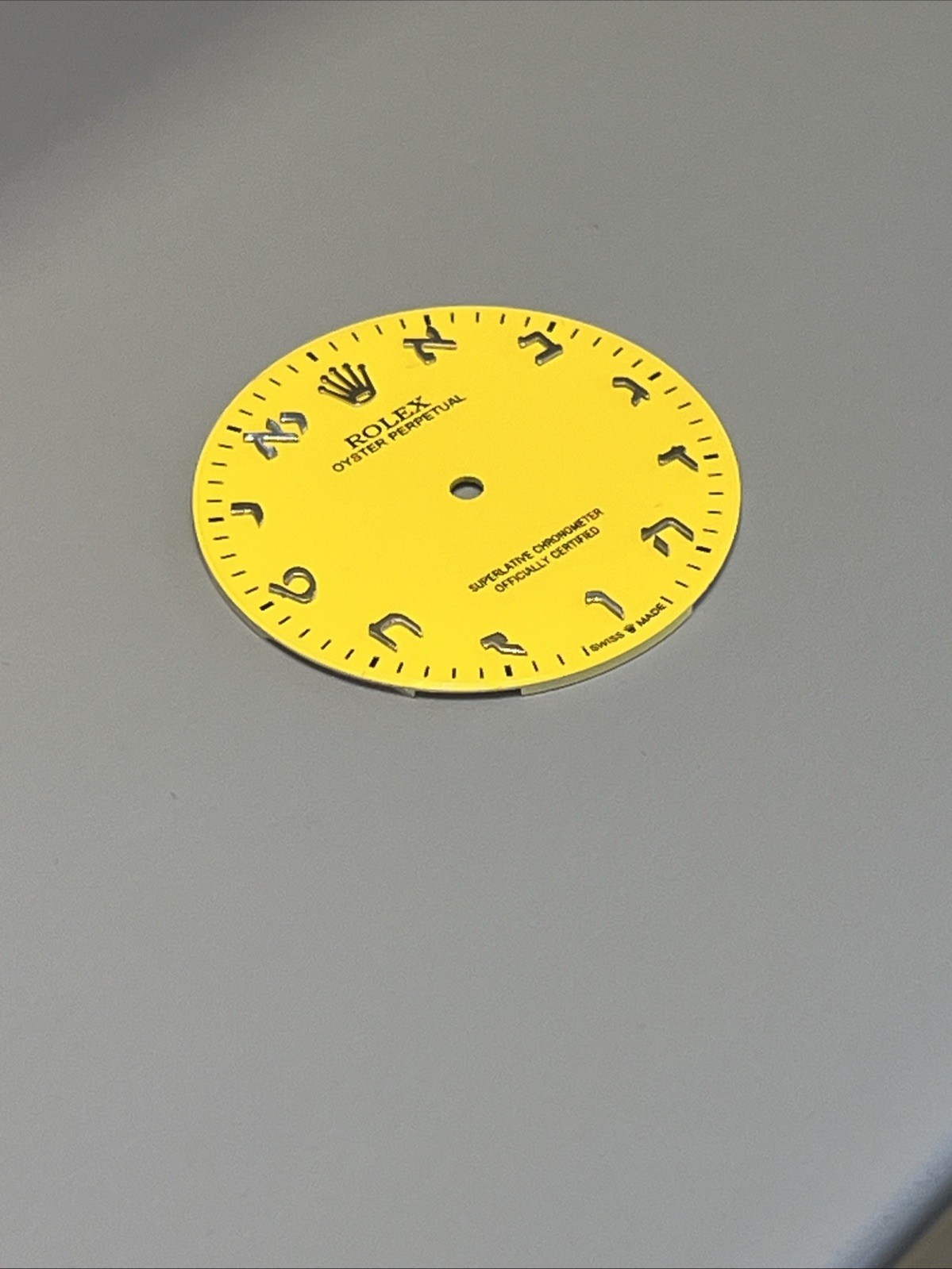 Non Genuine Rolex Oyster Perpetual Hebrew Dial 41mm
