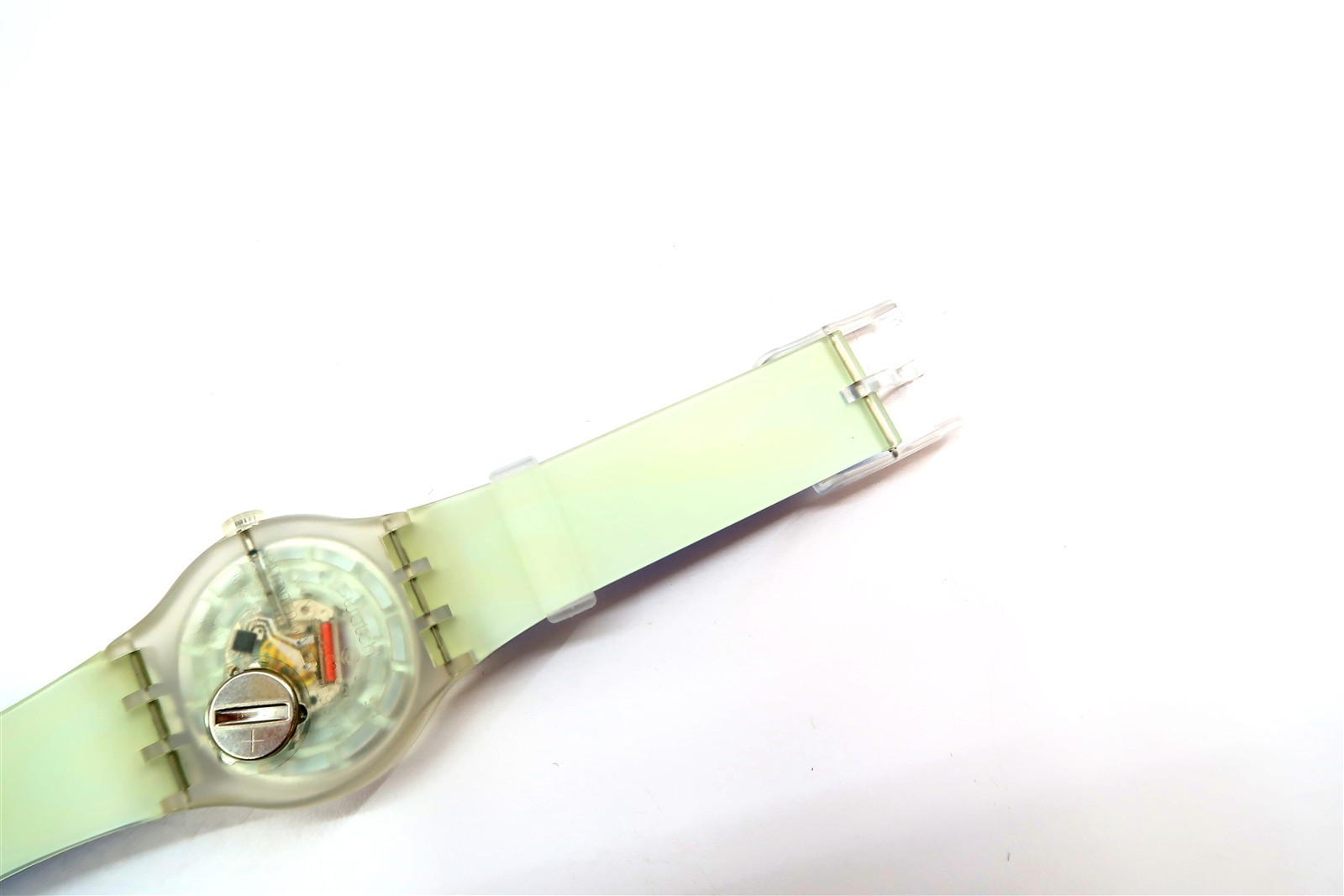 NEW Swatch Watch PERFECT WAVE XL SUDK111 with Case & Papers 44mm from 2004