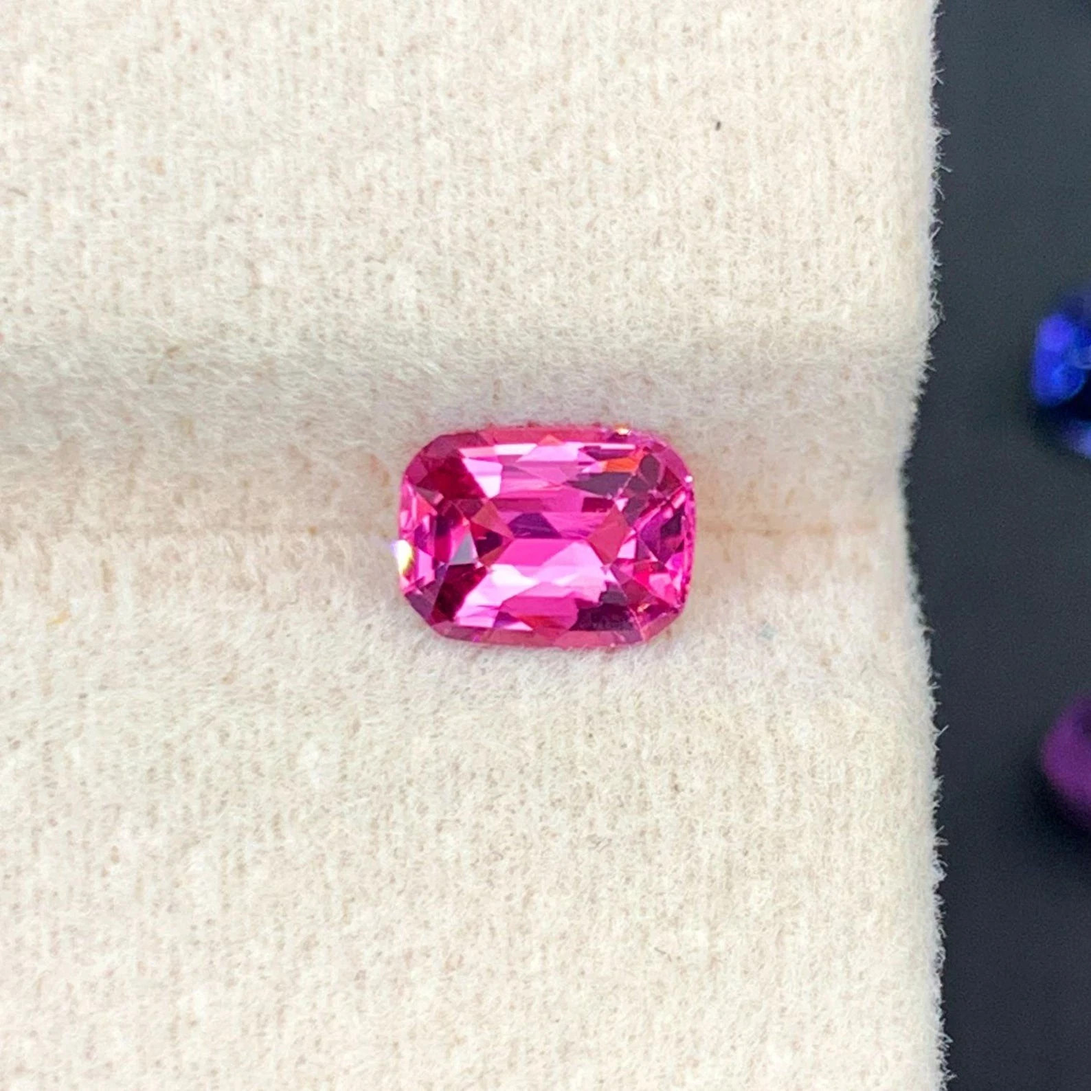 9.55 CT Natural Ceylon Pink Sapphire Cushion Cut Loose Certified Gemstone AG