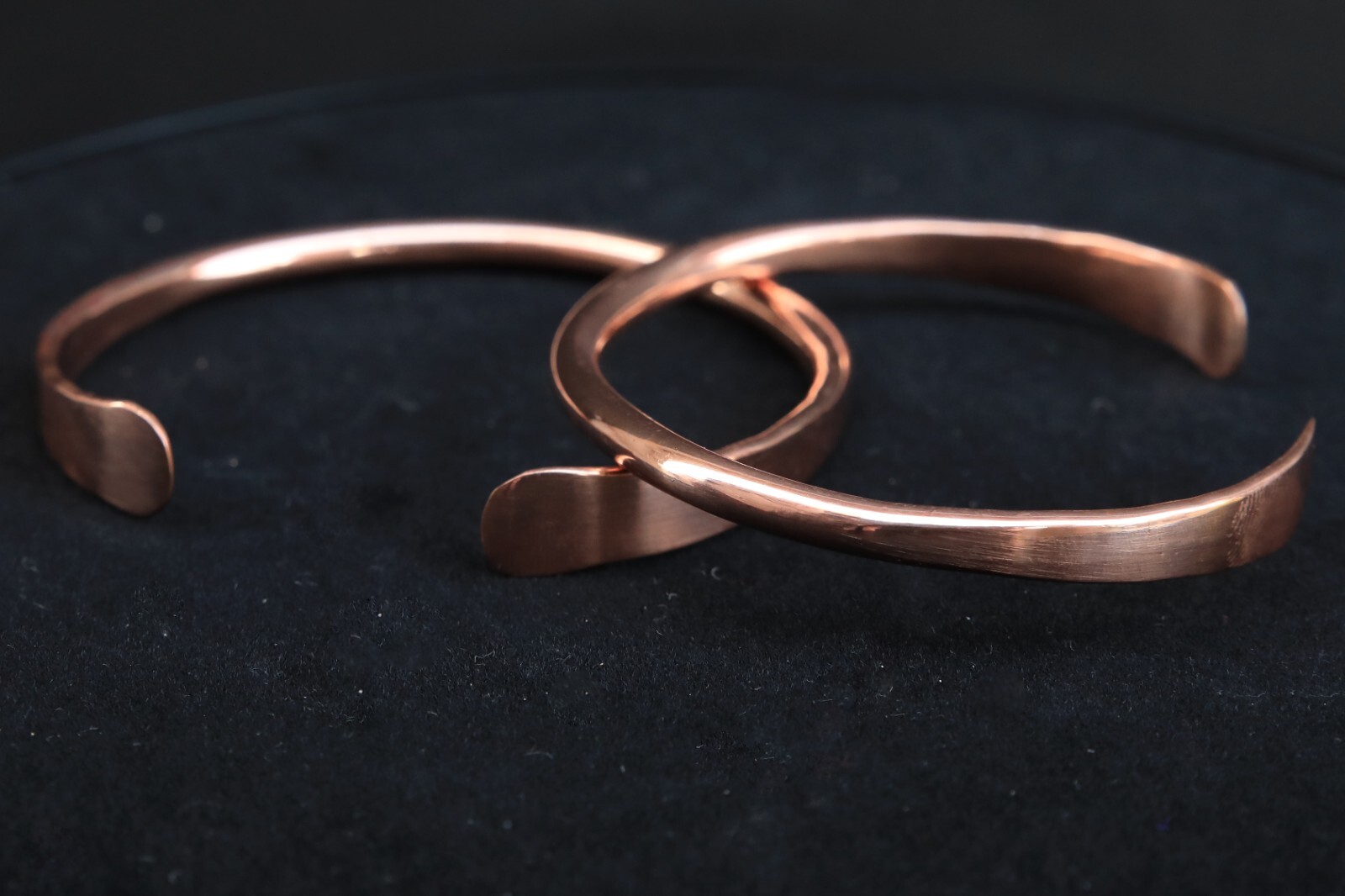 Vintage Solid Copper Cuff Bracelet For Women and Men Arthritis Pain Bangle
