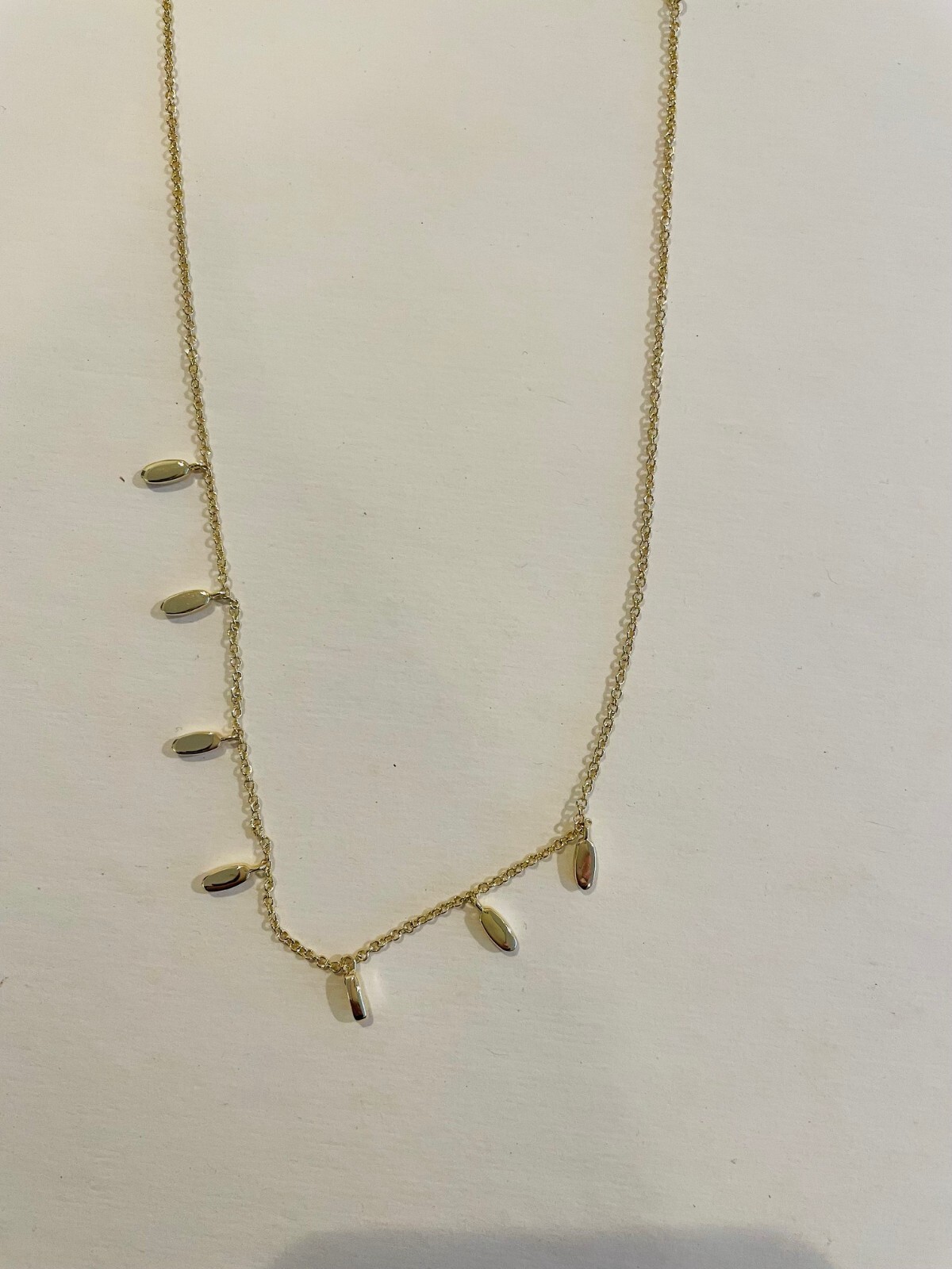 Kendra Scott Jaimee 14k Gold over Brass Delicate Dangle Charm Strand Necklace