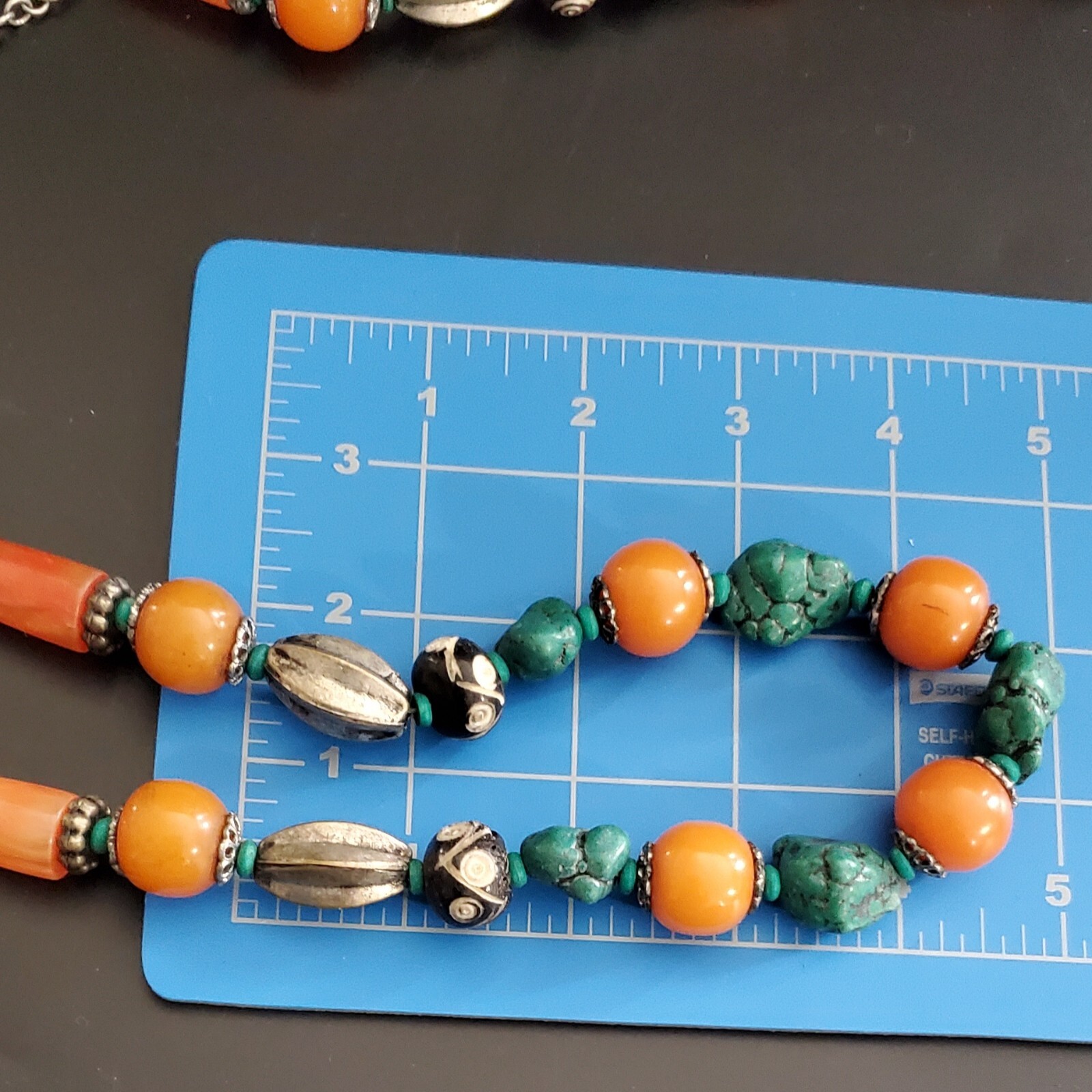 New Bohemian Boho Lot of 2 Necklaces 19 to 22 in. World Market Exclusive India