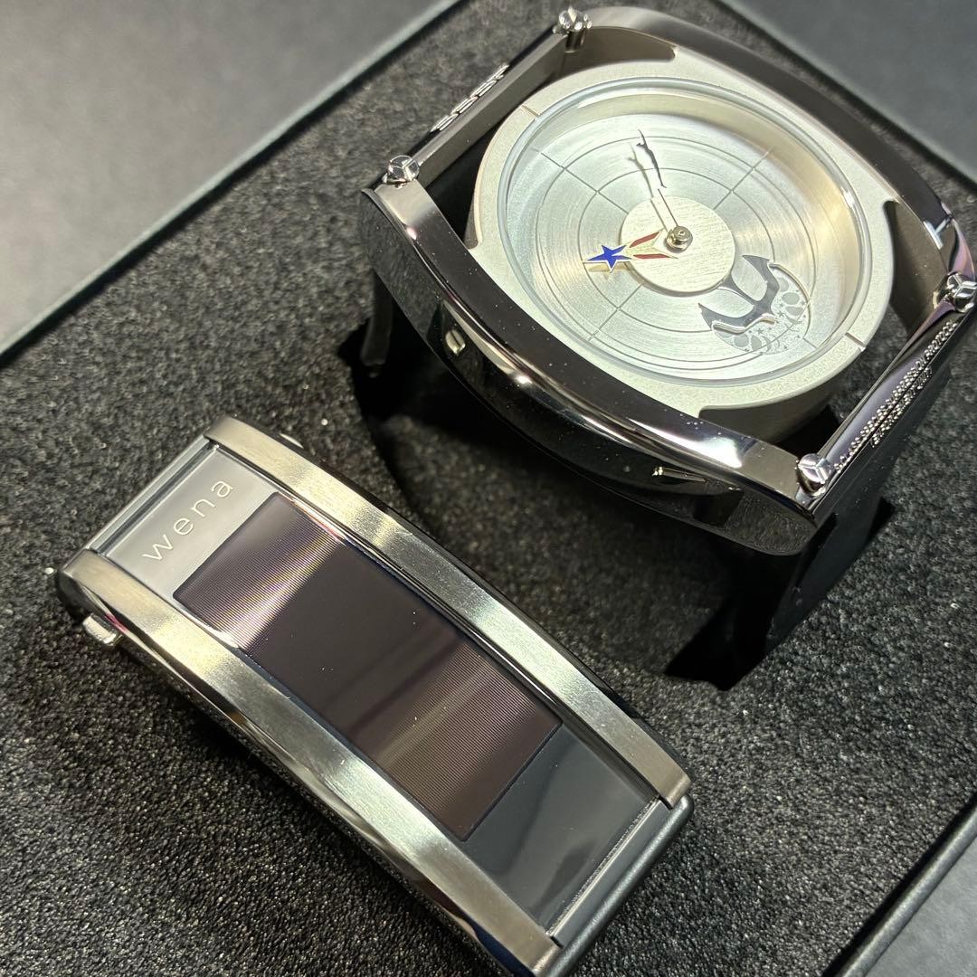 Sony Wena 3 Ultraman Limited Edition Watch 43.6mm Stainless Steel New