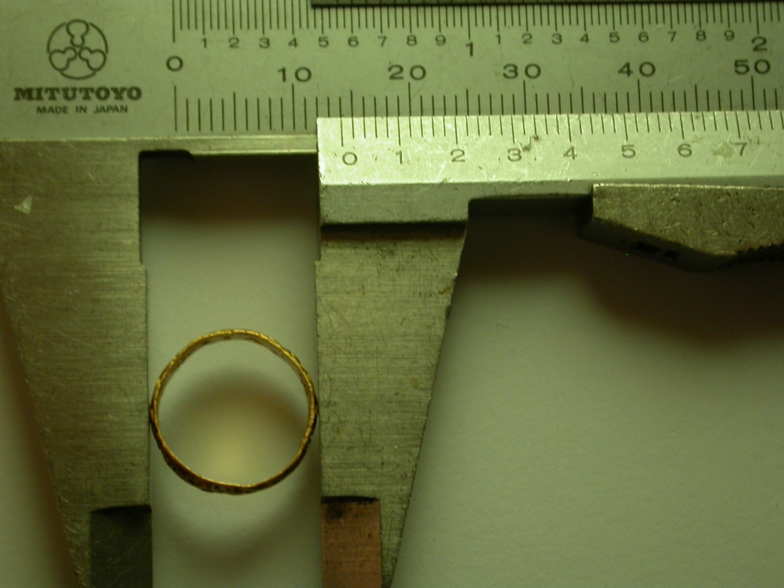 Gold posy ring 16th Century -Tiny 6 Months-1 year baby