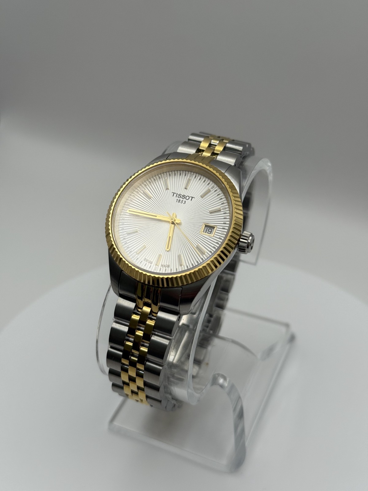 Tissot Ballade Quartz Silver Dial Ladies 34mm. Watch T1562102203100