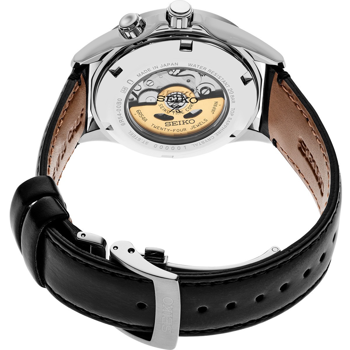 *BRAND NEW* Seiko Prospex Alpinist Mechanical GMT Black Dial Men’s Watch SPB379