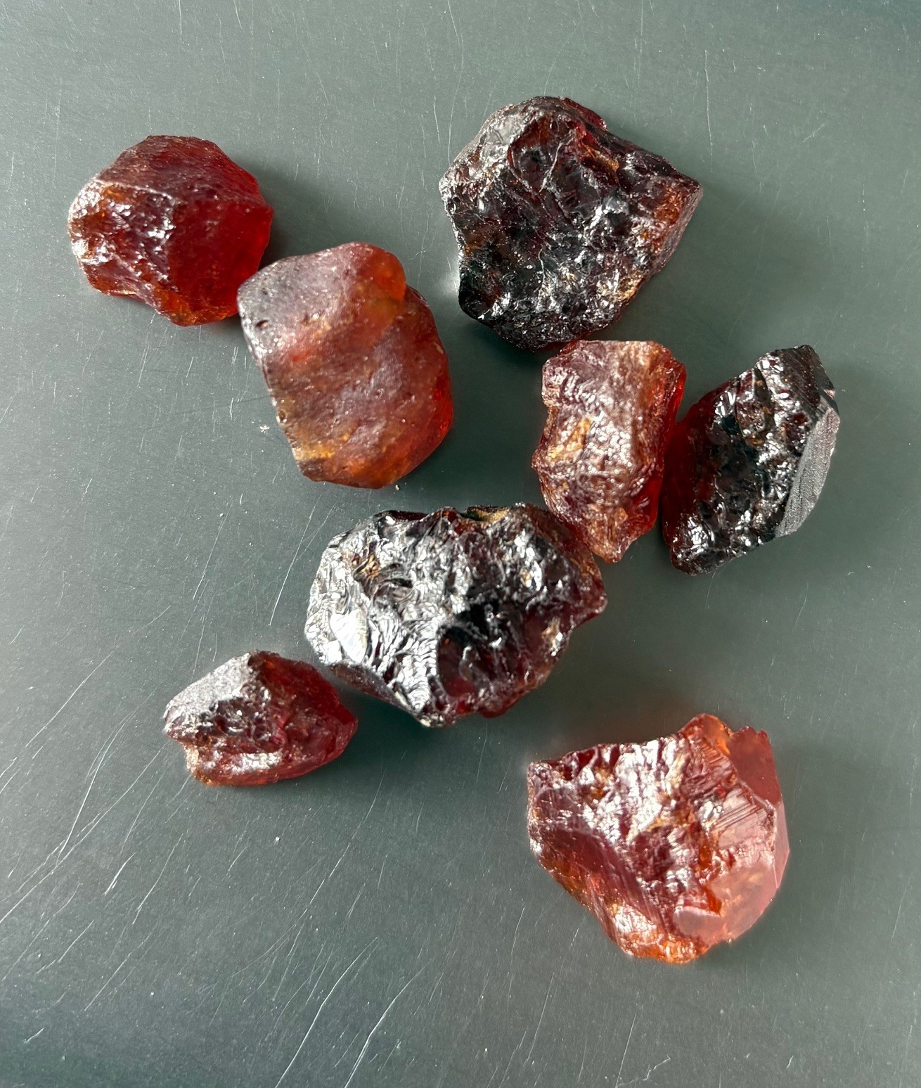 Nice Lot 234 cts Natural Coca Cola colour Spessartine Rough