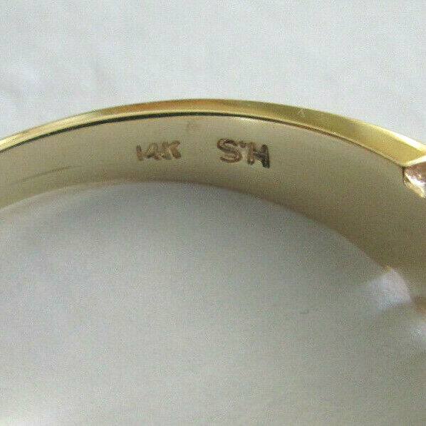 14K Gold Diamond Wedding Band Diamond=3/4 Carat G-VS2 Size 7 Value=$6,500