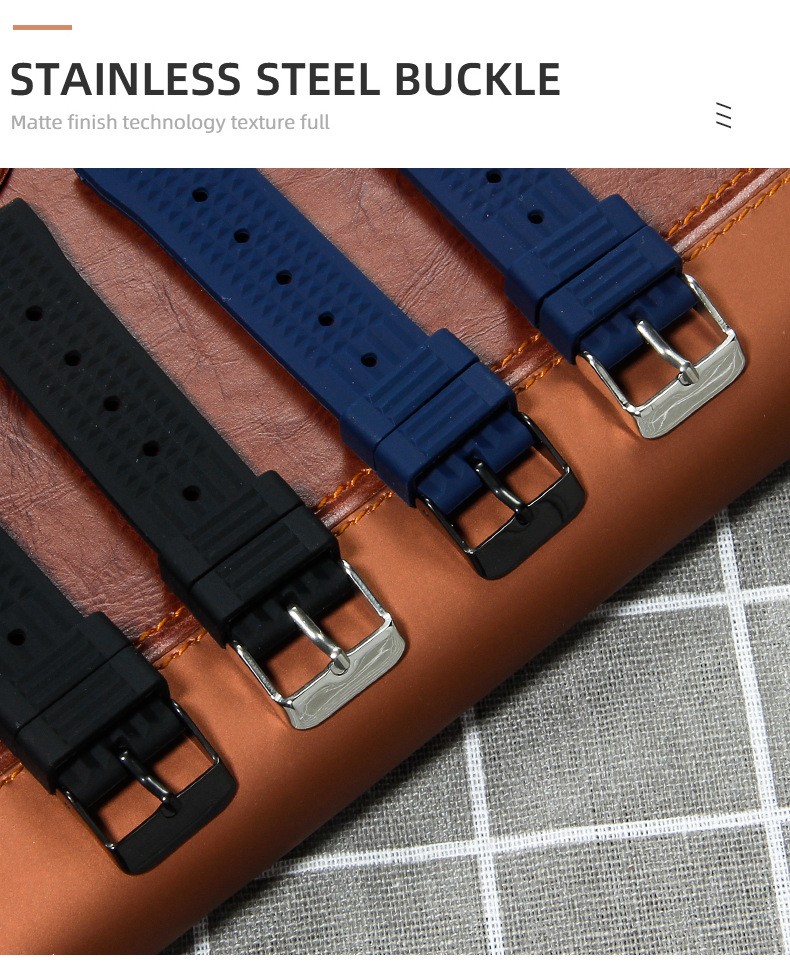 For Seiko Diver SRP777J1 Quality Waterproof Silicone Watch Band Strap 20 22mm