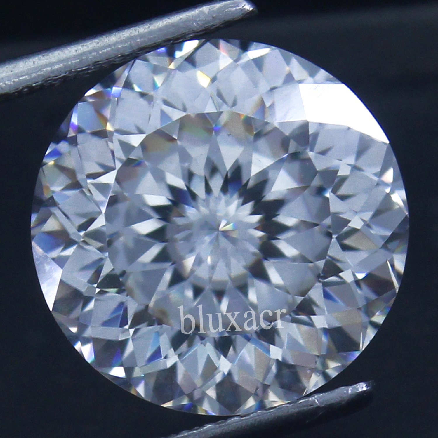 Certified DE Color VVS1 Natural 7.00 MM Round 100 Facet Brilliant Cut Diamond