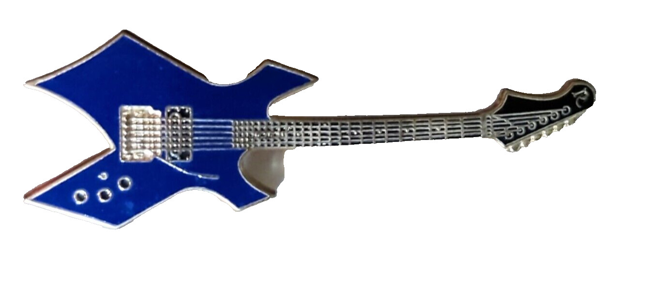 Purple B C Rich WARLOCK electric guitar PIN pendant JEWELRY I love my guitars
