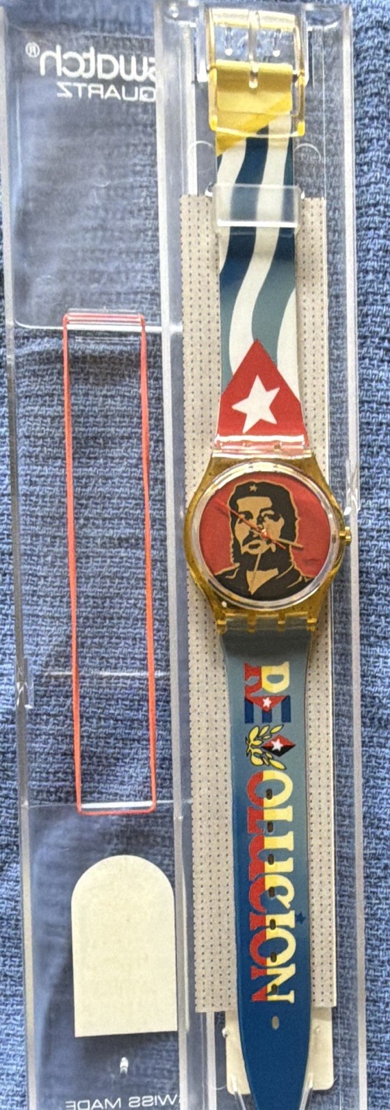 Vintage Swatch Standards 1995 – GJ115 TO CHE – NEW NOS new battery awesome!!!