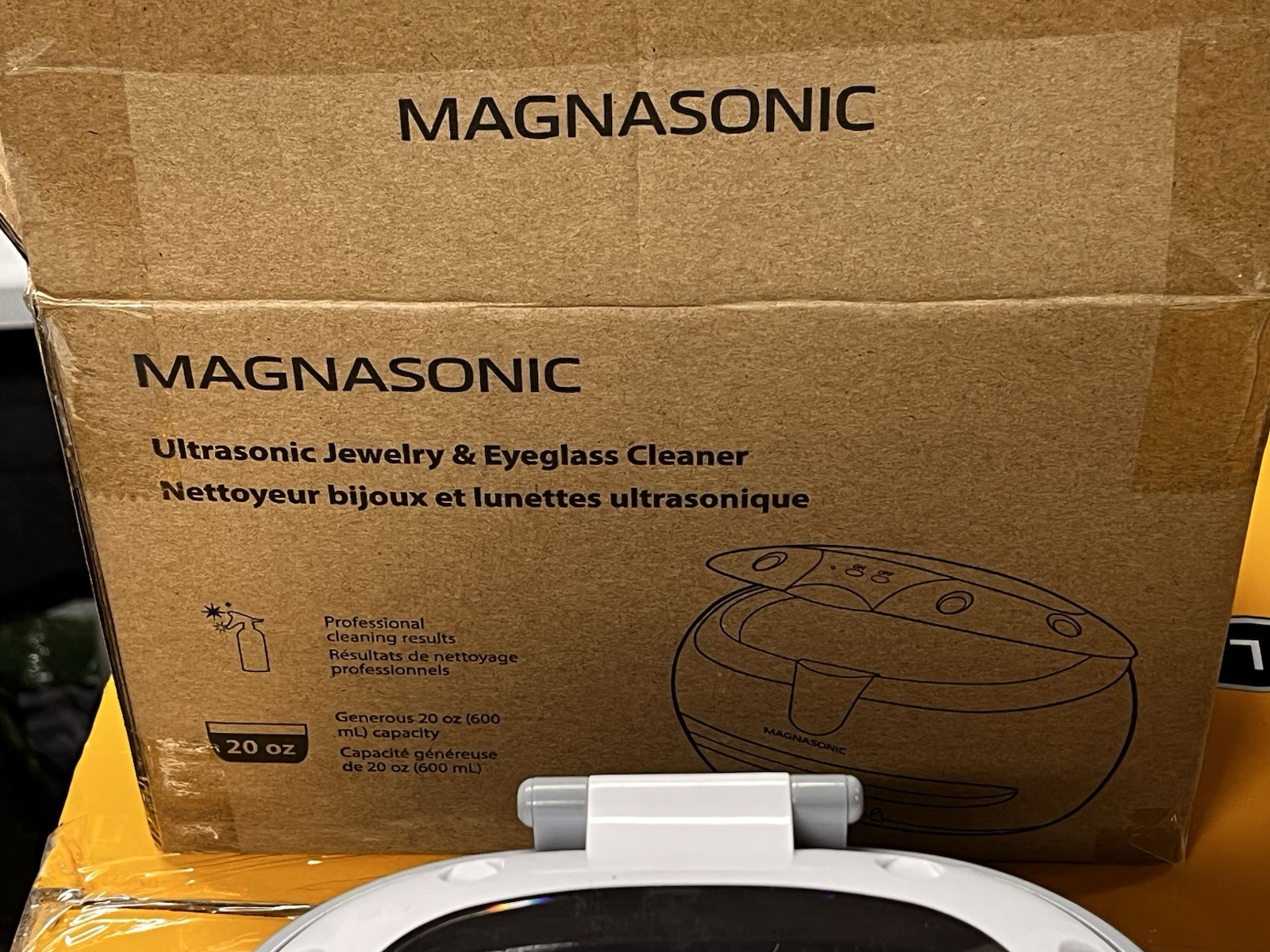 Magnasonic CD2800 Ultrasonic Cleaner Jewelry Eyeglasses Cleaning Machine NEW