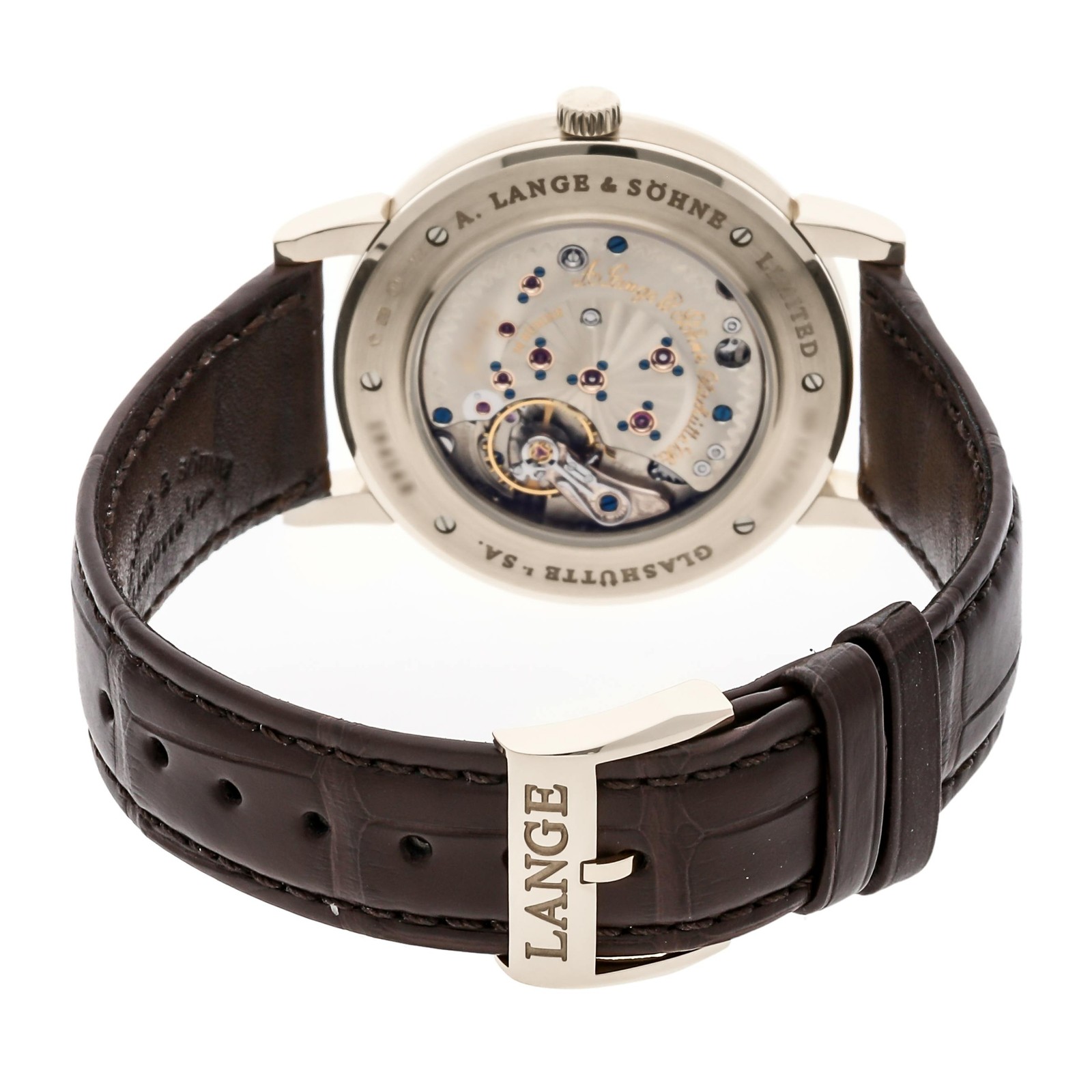 A. Lange & Sohne 1815 Moonphase “Homage To F.A. Lange” Honey Gold Watch 212.050