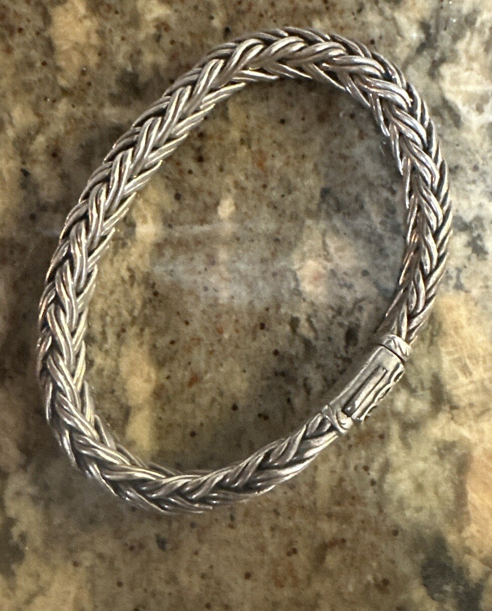 Scott Kay sterling silver (18 Carat Gold Logo) bracelet