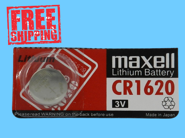 MAXELL CR1620 LITHIUM 3V BATTERY – Exp. 12-29 – 1Pc