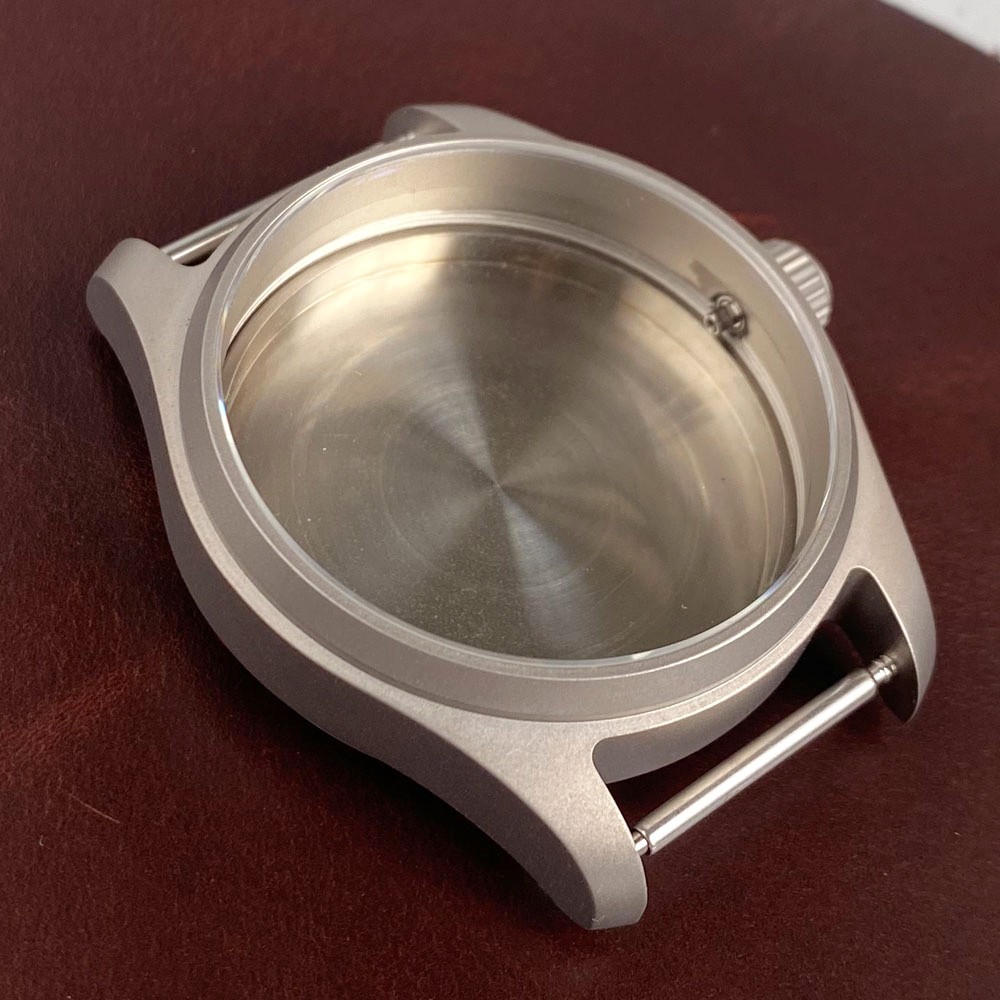 200M Dive Titanium 36mm 39mm Pilot Watch Case Sapphire Fit NH34 NH35 Miyota PT