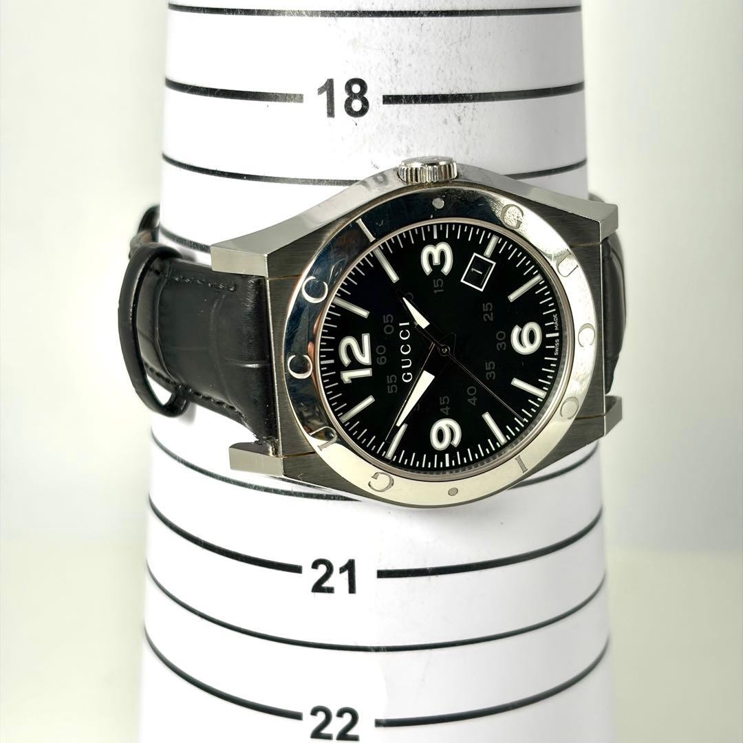 GUCCI 115.2 Pantheon Date Men’s Watch Working Condition
