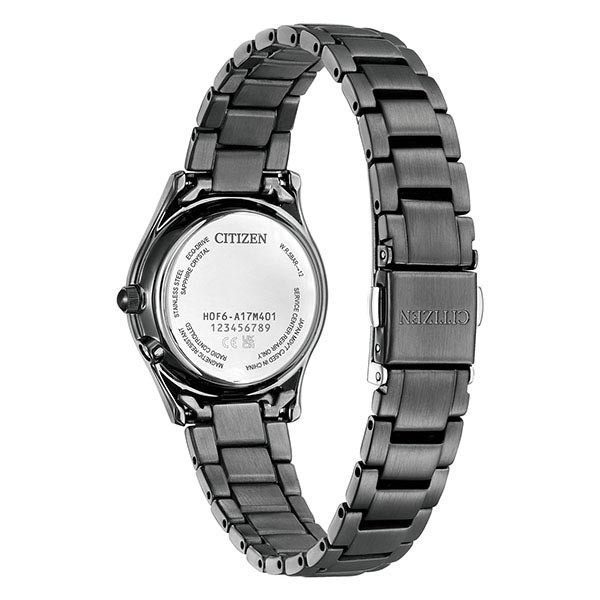 Unused CITIZEN COLLECTION ES0004-51E Black Eco-drive Women’s Watch in Box