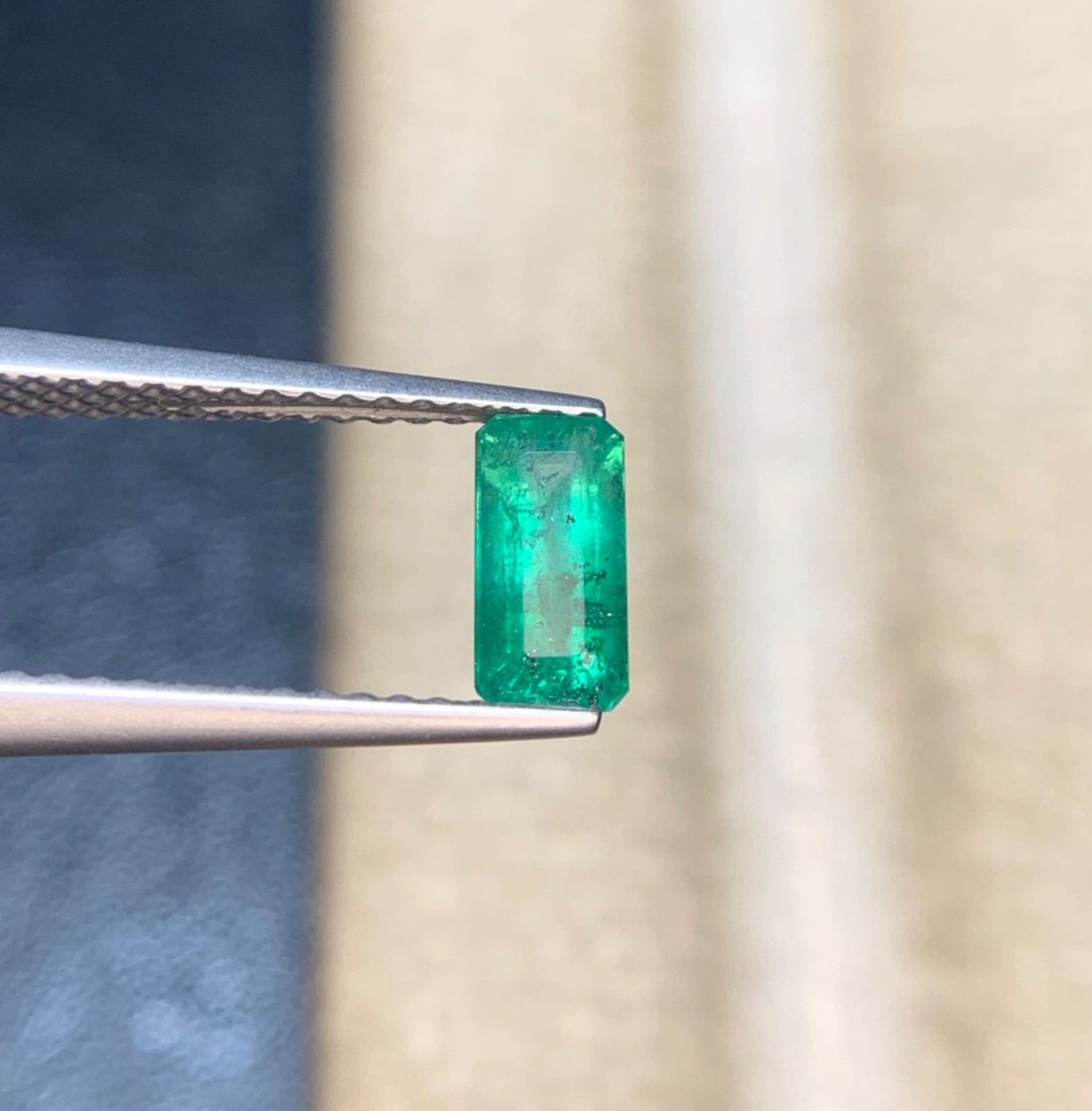 Natural Emerald Gemstone, 0.57 Crt From Swat