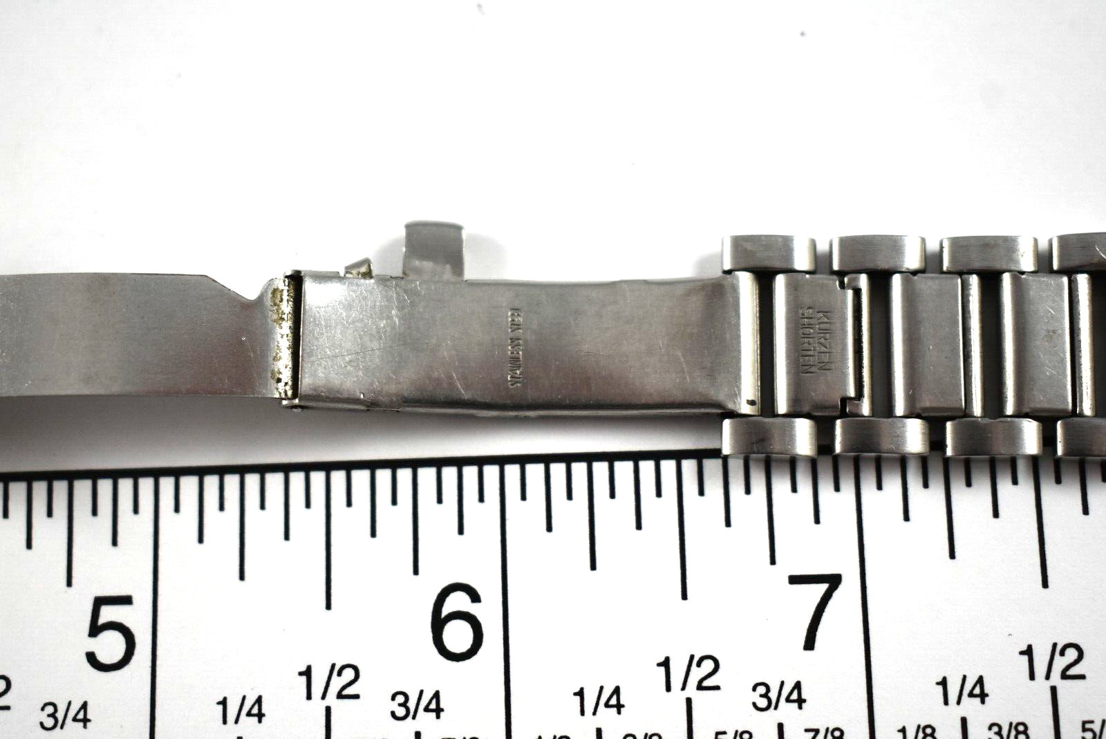 Vintage Doxa Sub Rare Stainless Steel Wrist Watch Band 17.75mm lot.fi