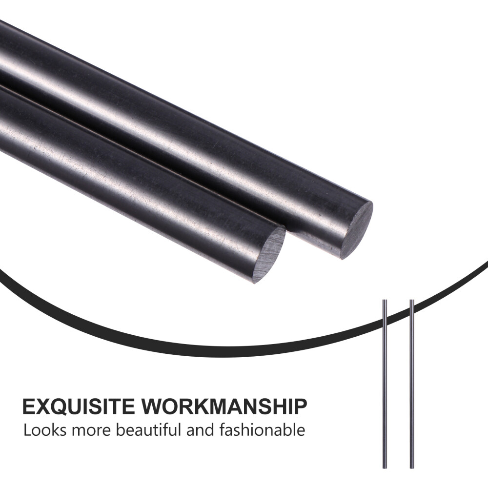 2Pcs Graphite Crucible Stirring Rod Stirring Melting for Stir Casting Refining
