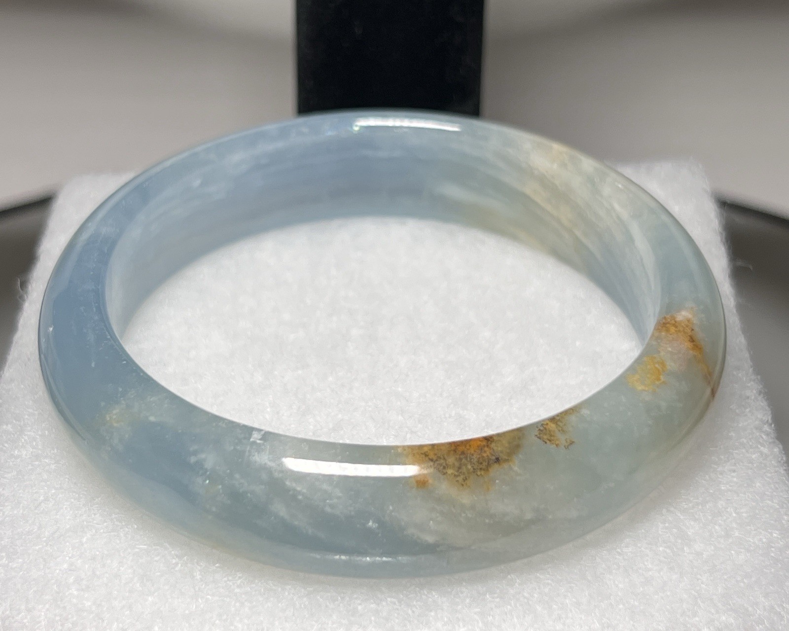 Blue Onyx Bangle Inner Diameter Size 61mm See Pics
