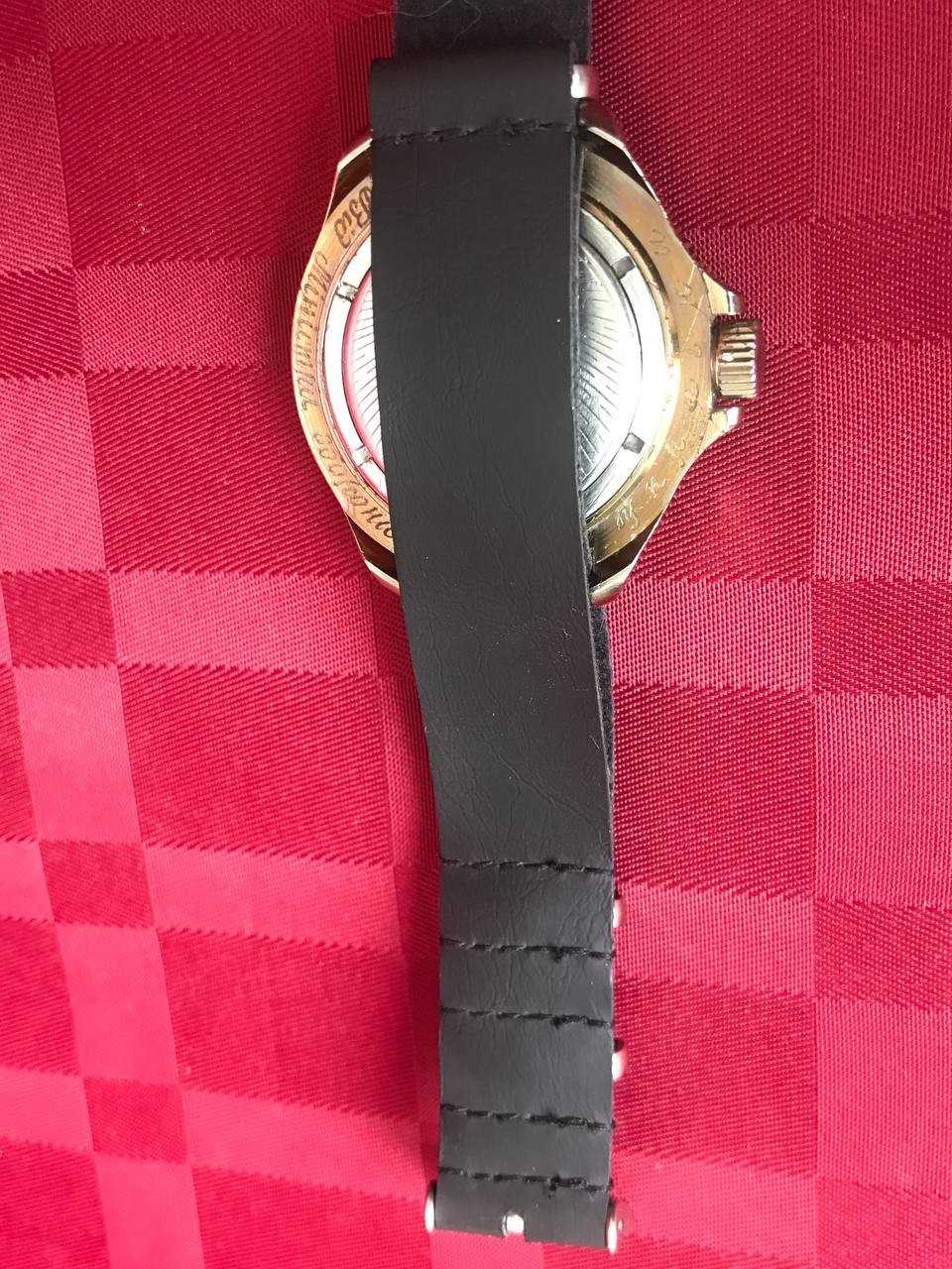 Rare Vostok Komandirskie Tank Evolution Dial Soviet Military Watch Working