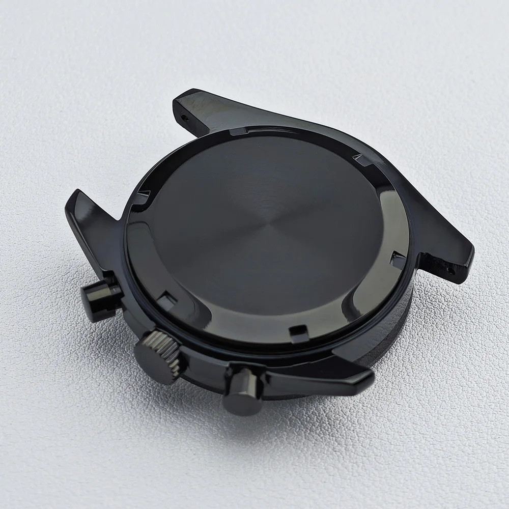 39.7mm Men’s Metal Case for VK63 Movement Watch Parts 20mm Strap Watch Box