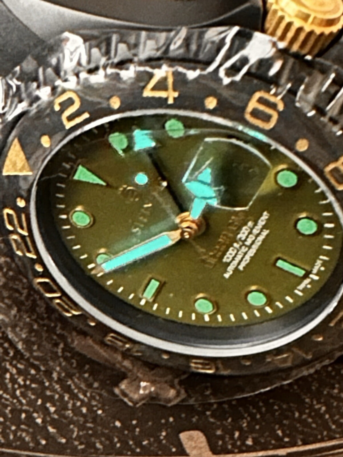 Steinhart Ocean One GMT Military Ceramic Bezel 300M 42MM Limited Edition 2xStrap