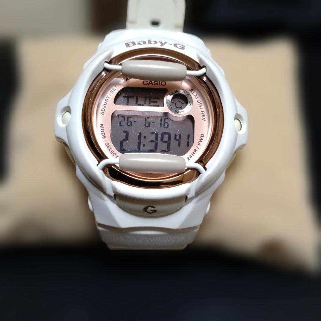 CASIO Baby G White BG 169G