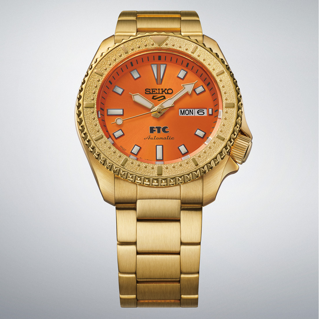 New Seiko 5 Sports x FTC Collab Limited Edition Watch HDB012 Made in Japan