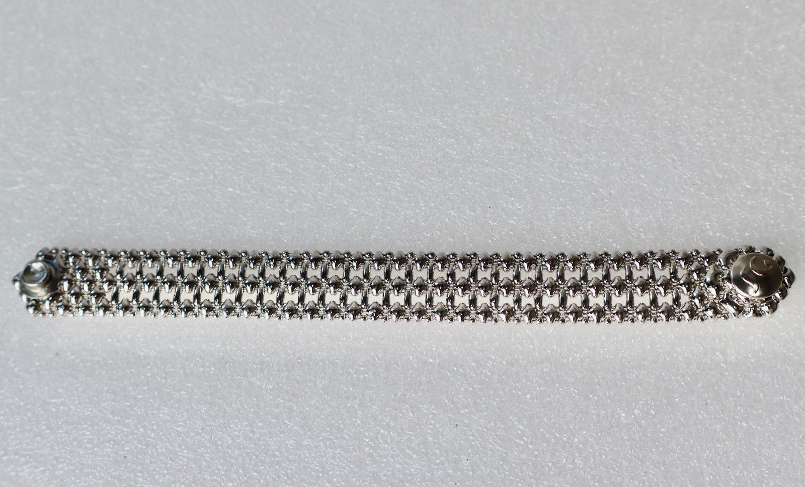 Sergio Gutierrez Bracelet TB36 Liquid Metal AS Antique Silver Finish 7″ B86