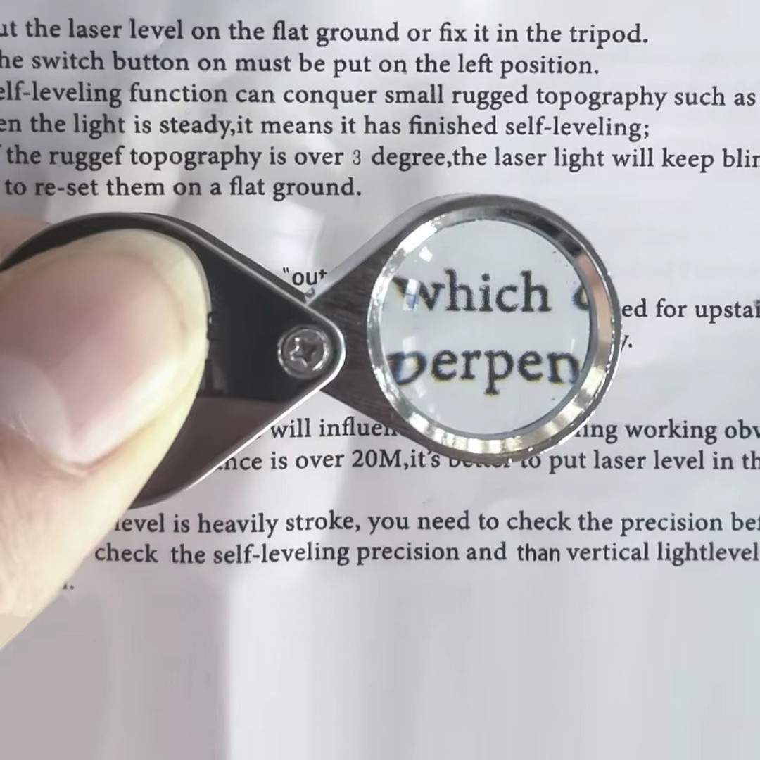 10-30X Jeweler’s Glass Magnifying Loupe-Eye Magnifier for Jewelry, Coin, Stamp
