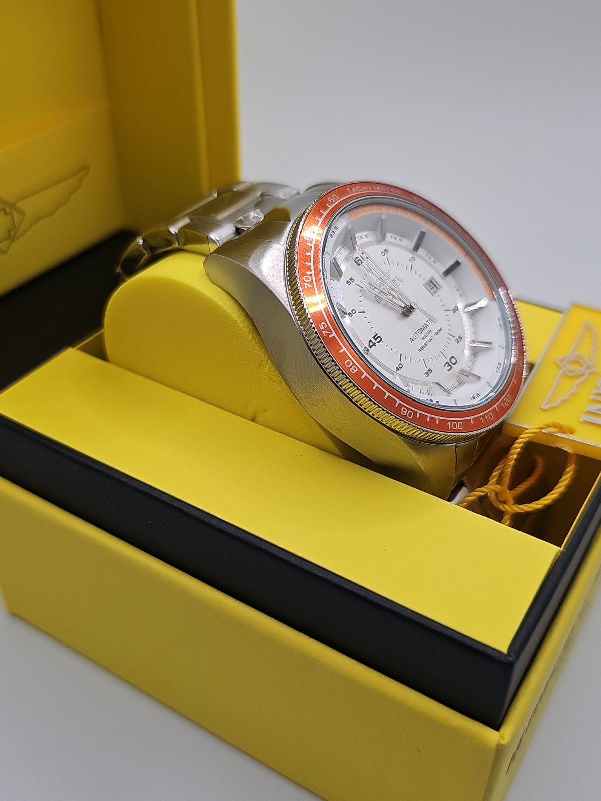 Invicta #48082 Speedway 50mm High Bank Automatic Men’s Watch New With Box