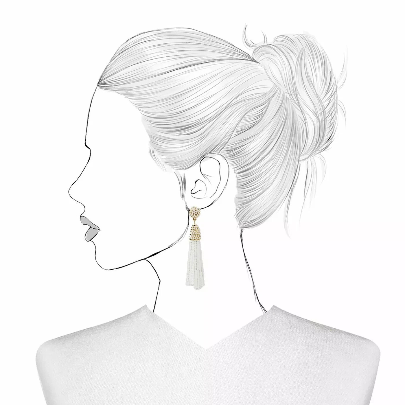 TASSEL EARRINGS CORAL SUGARFIX BY BAUBLEBAR