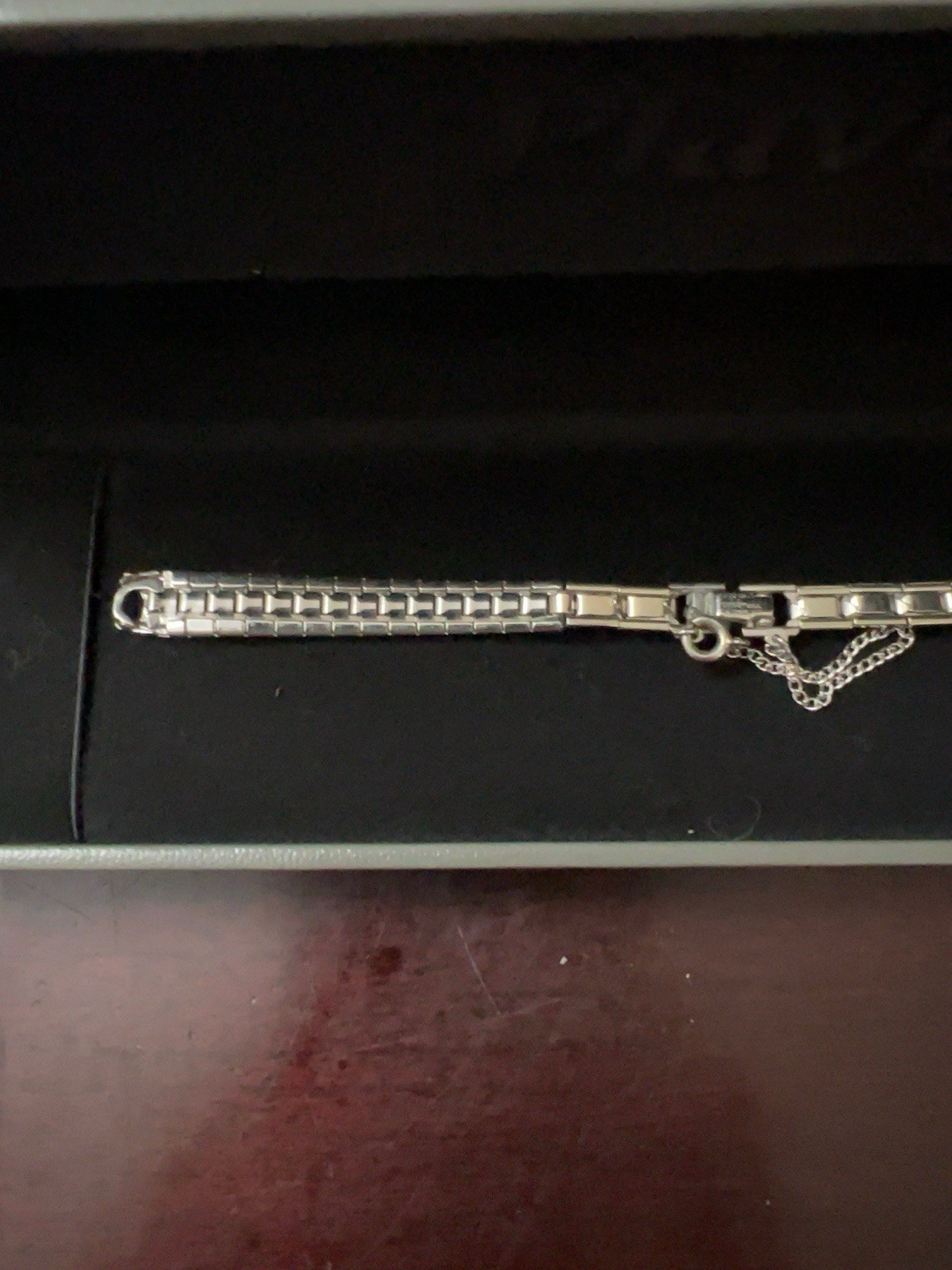 Vintage Kreisler 10K GF Women’s Watch Band Safety Chain Stainless Steel
