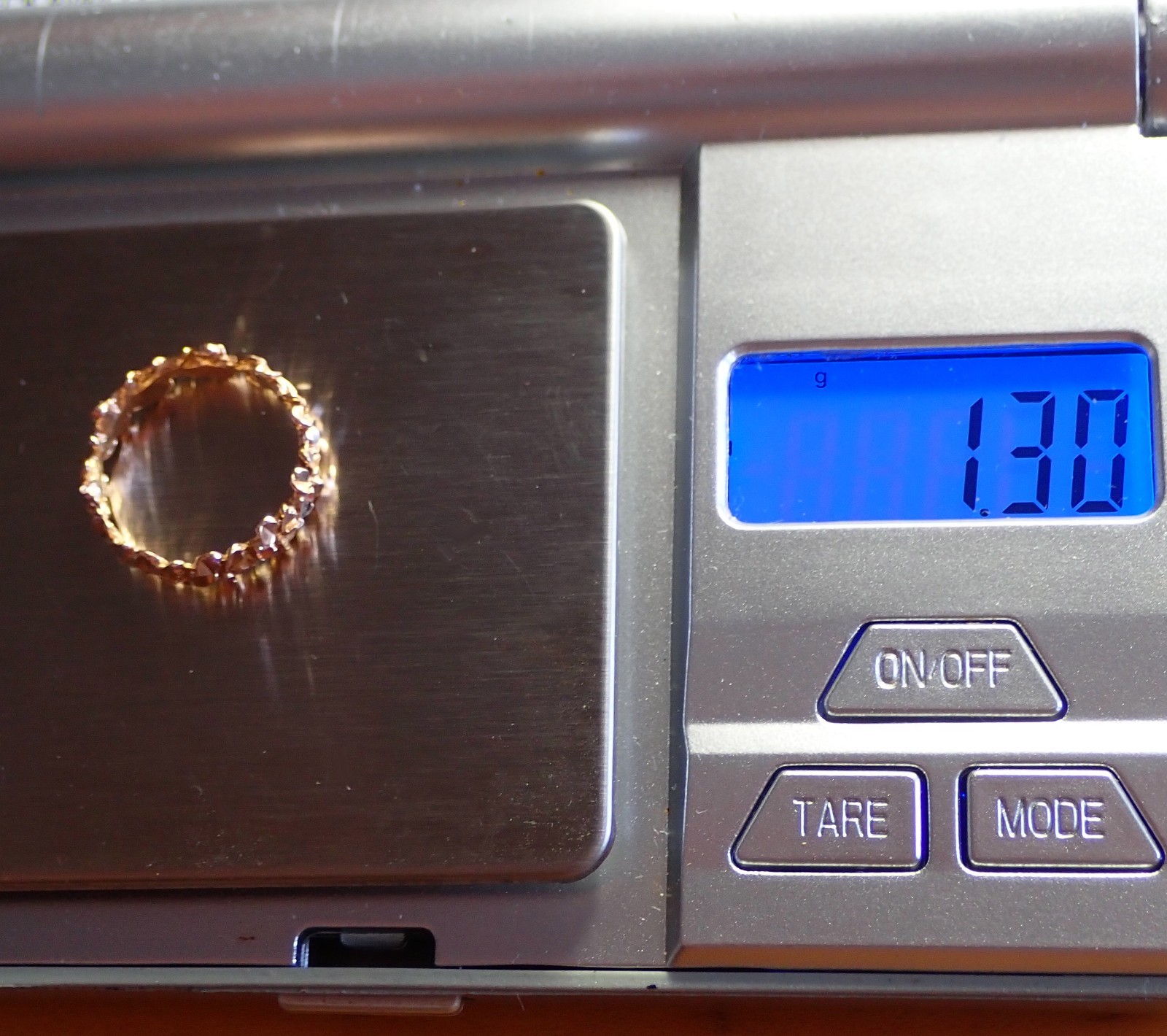 Size 3 Solid 14K Rose Gold Hawaiian Plumeria Lei Flower 4.3mm Ring Handmade 1.3g