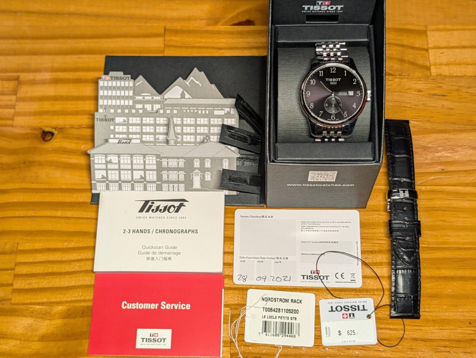 Tissot Le Locle Automatique Petite Seconde Automatic Watch T006.428.11.052.00