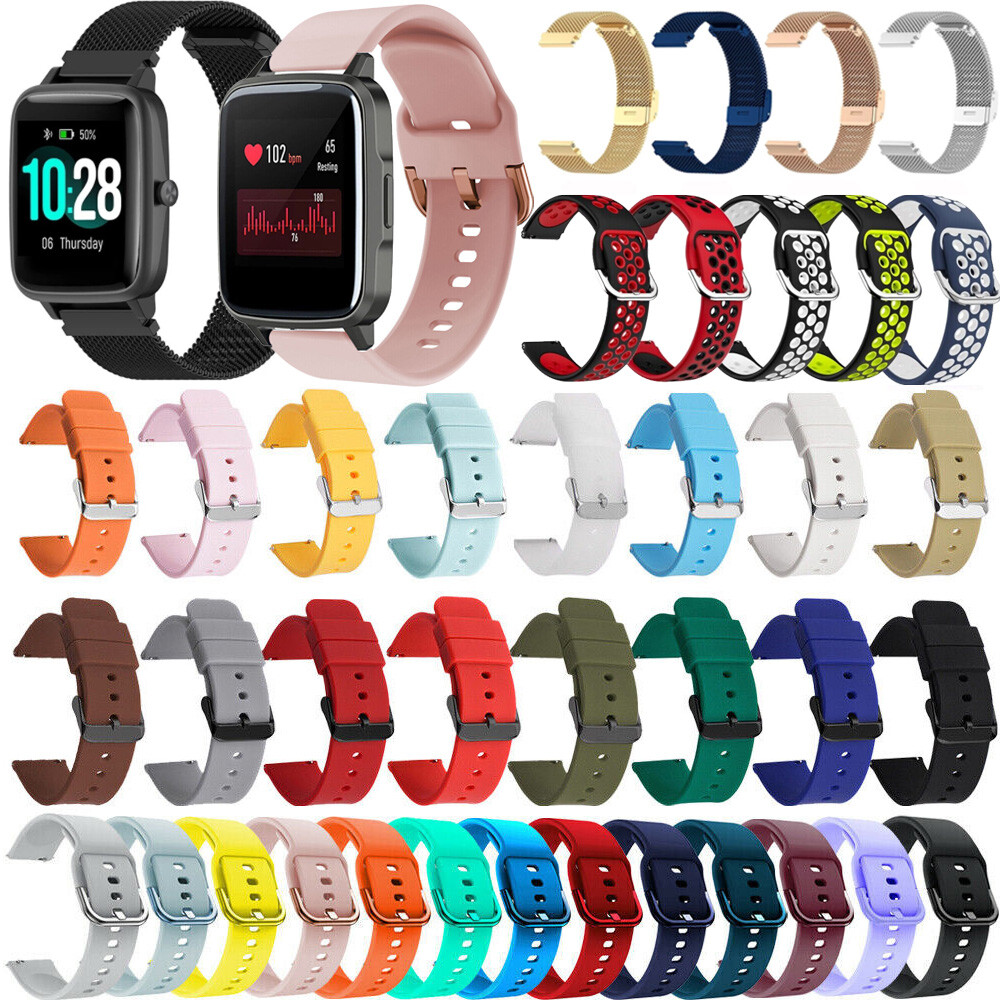 19mm Replacement Watch Band Strap For Yamay SW020 SW021 SW023 SW025 ID205 ID205L