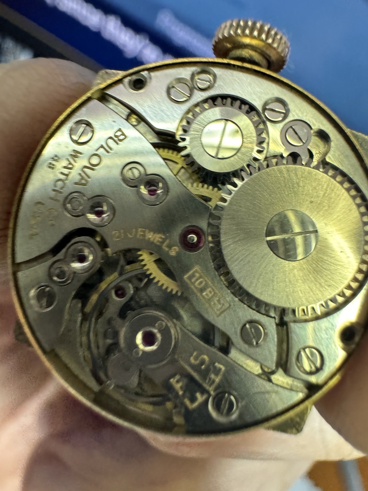 Vintage 1949 10K Gold Filled Bulova His Excellency “XX” watch