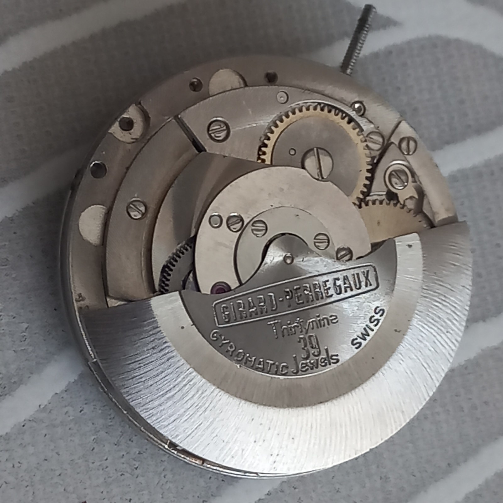 Rare Vintage Girard Perregaux Chronometer Automatic Watch Movement